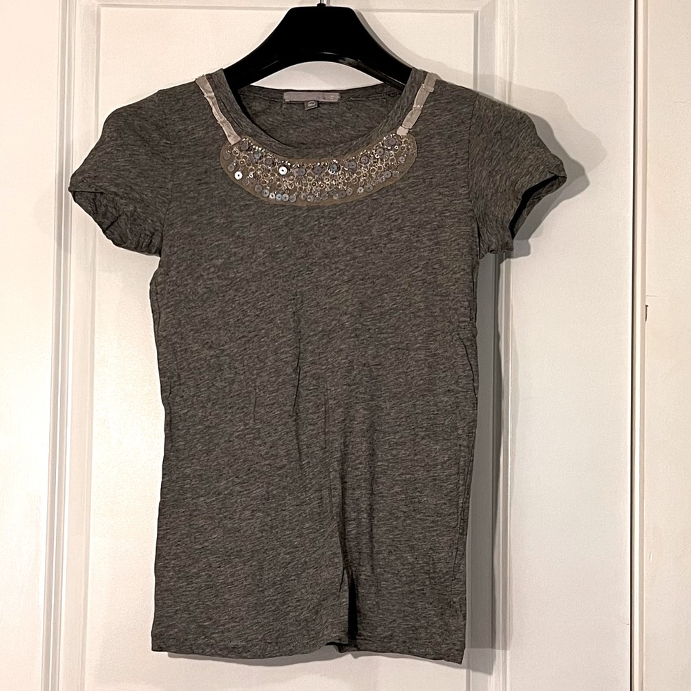 JCrew super cute embellished tshirt